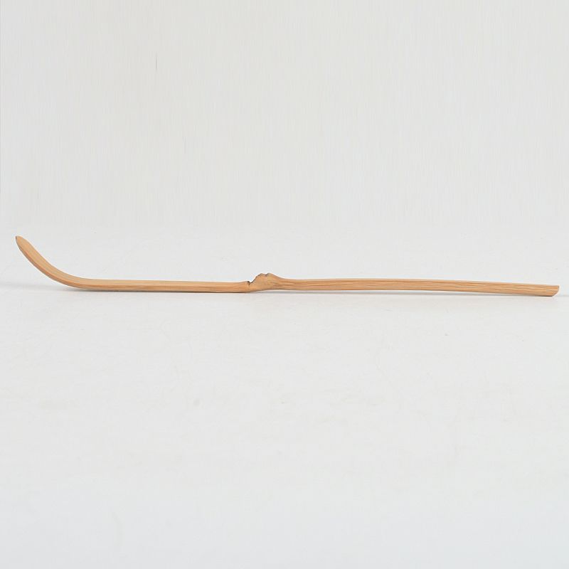 茶道具 淡完作 茶杓 銘「春日和」 紫野長谷川寛州書付 共筒・共箱 C