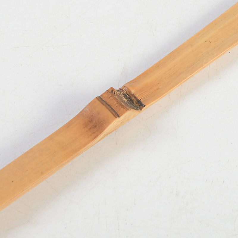 茶道具　宗玄作　茶杓　銘「紅葉狩」　紫野　長谷川寛州書付　共筒共箱　C　5863 茶道具 宗玄作 茶杓 銘「紅葉狩」 紫野 長谷川寛州書付 共筒共箱