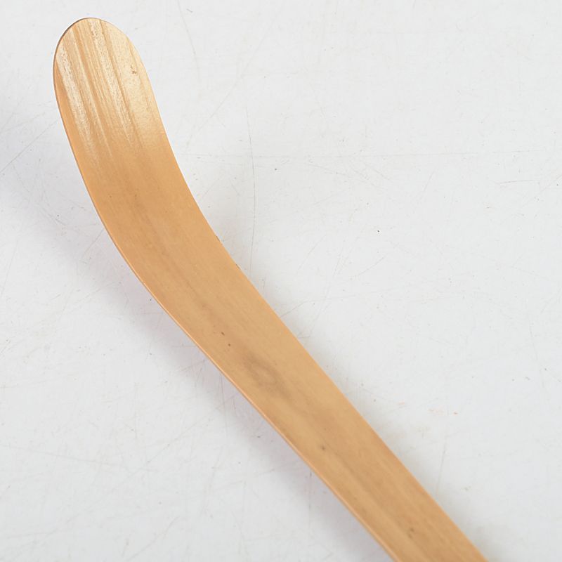 茶道具 淡完作 茶杓 銘「春日和」 紫野長谷川寛州書付 共筒・共箱 C