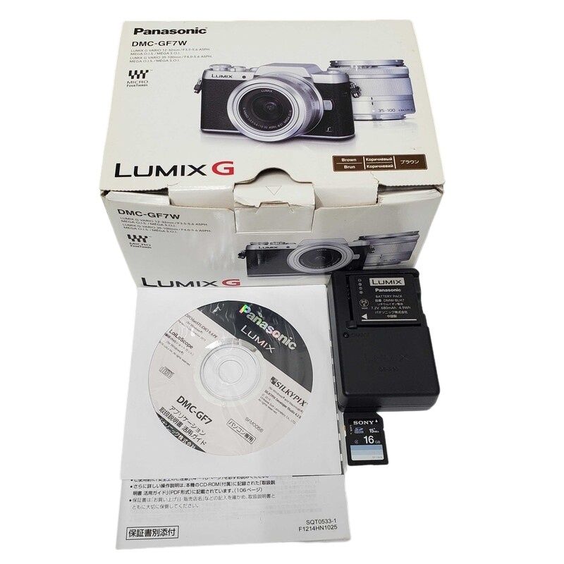 Panasonic パナソニック デジタル一眼レフカメラ LUMIX G DMC-GF7W