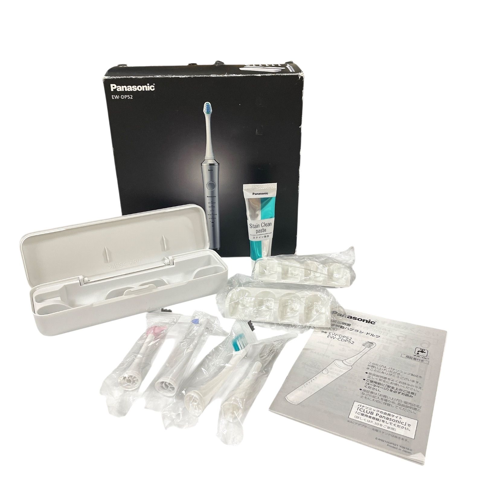 MY210 Panasonic 音波振動歯ブラシ ドルツ EW-DP52 電動歯ブラシ