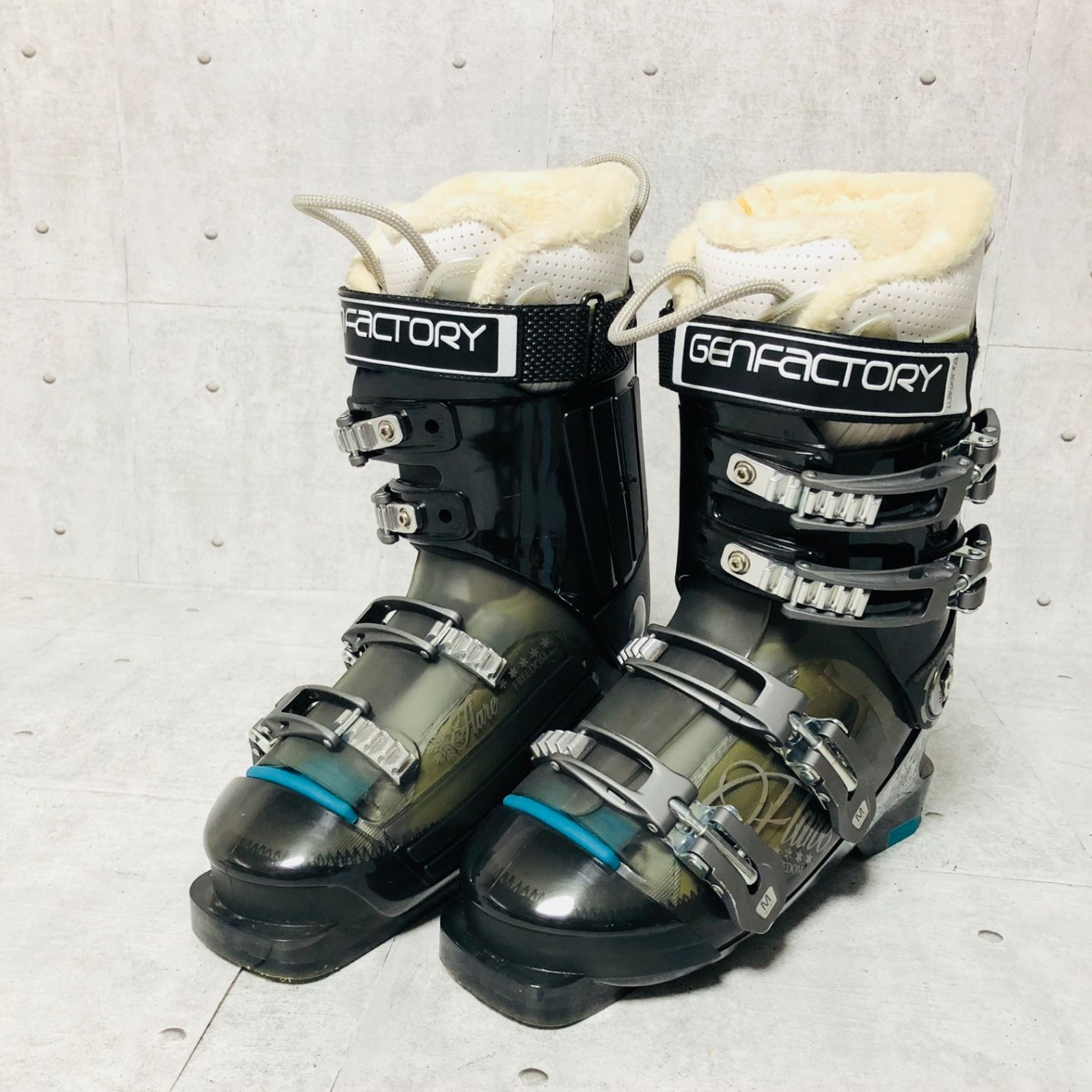 GEN ゲン FACTORY ファクトリー FREEDOM フリーダム ソール長287mm 24-24.5ｃｍ Mサイズ スキー ブーツ スキーブーツ 靴