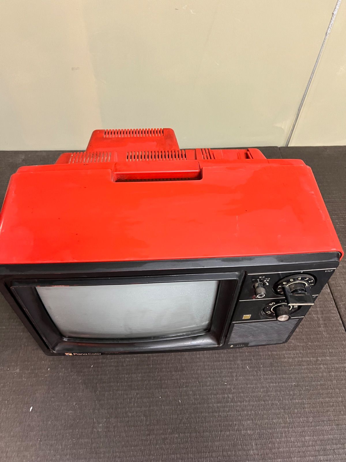 ⭐︎ 昭和 レトロ ナショナルトランジスタ式 ポータブル ブラウン管