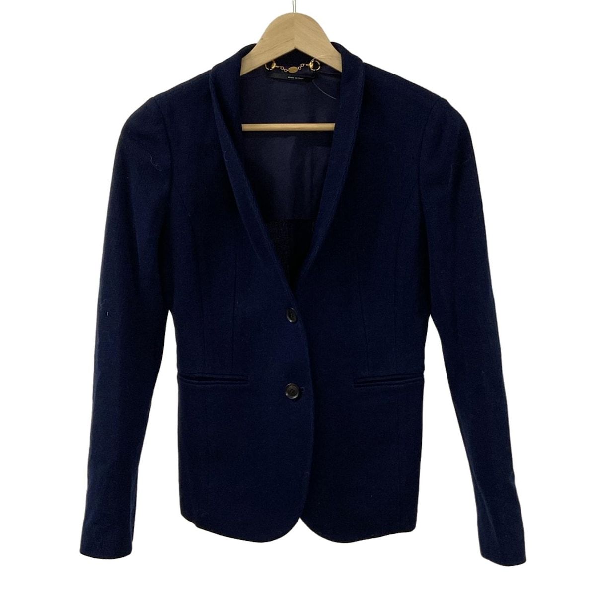 GUCCI(グッチ) ジャケット レディース - 345002 販売 ネイビー