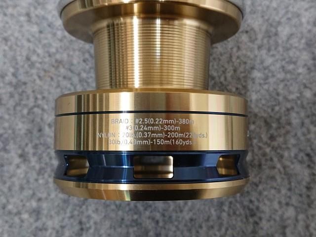 未使用品】 SLPワークス ロードラグチューン 8000S スプール ゴールド