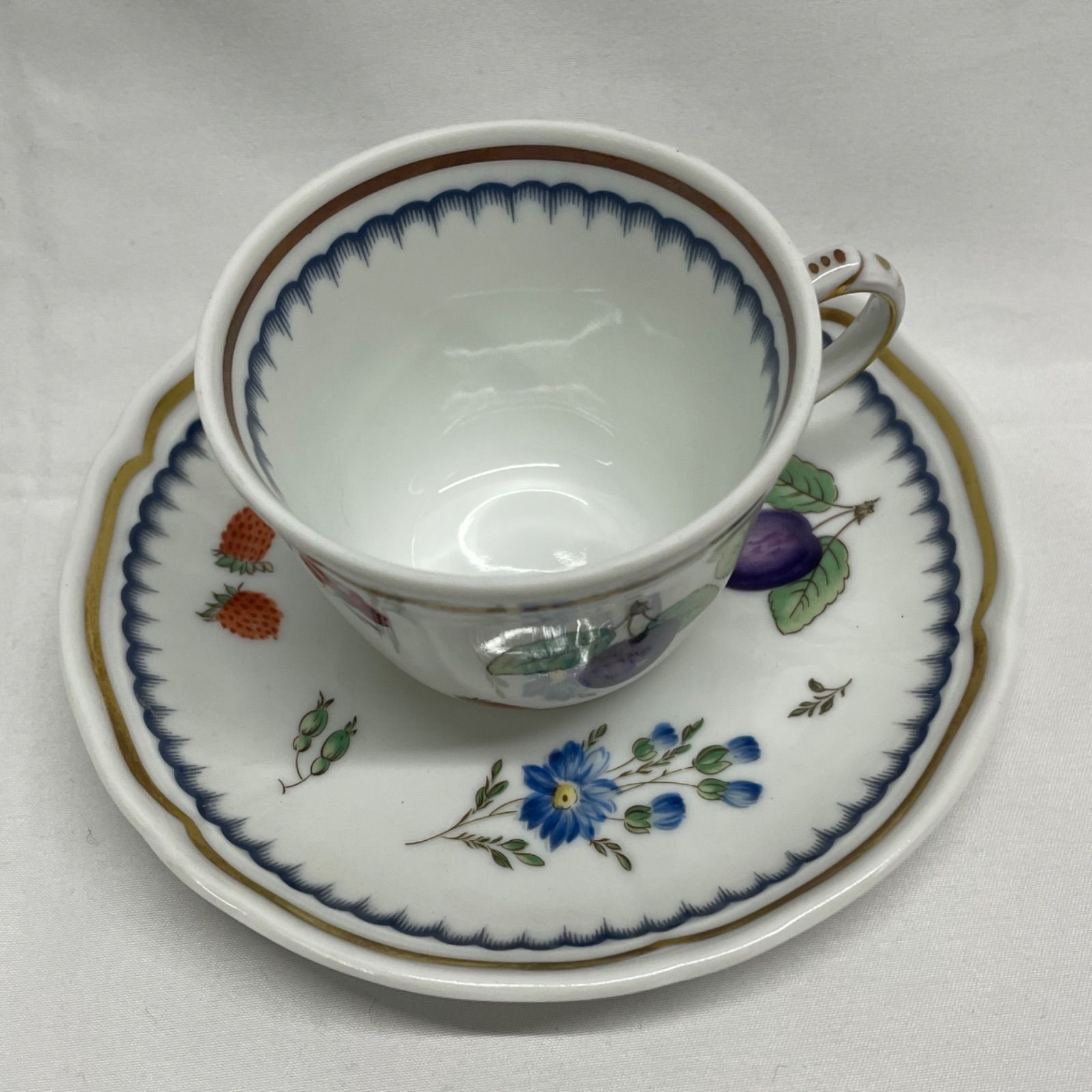 ◇ Richard Ginori カップ＆ソーサー 【使用感少なめ/保管品】【箱無し