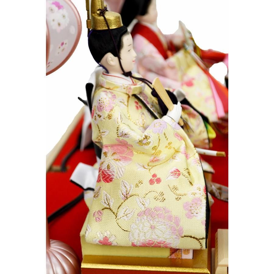 ひな人形】親王ケース飾り 『北寿』203-KT-244 真琴 ※軽くて安心の