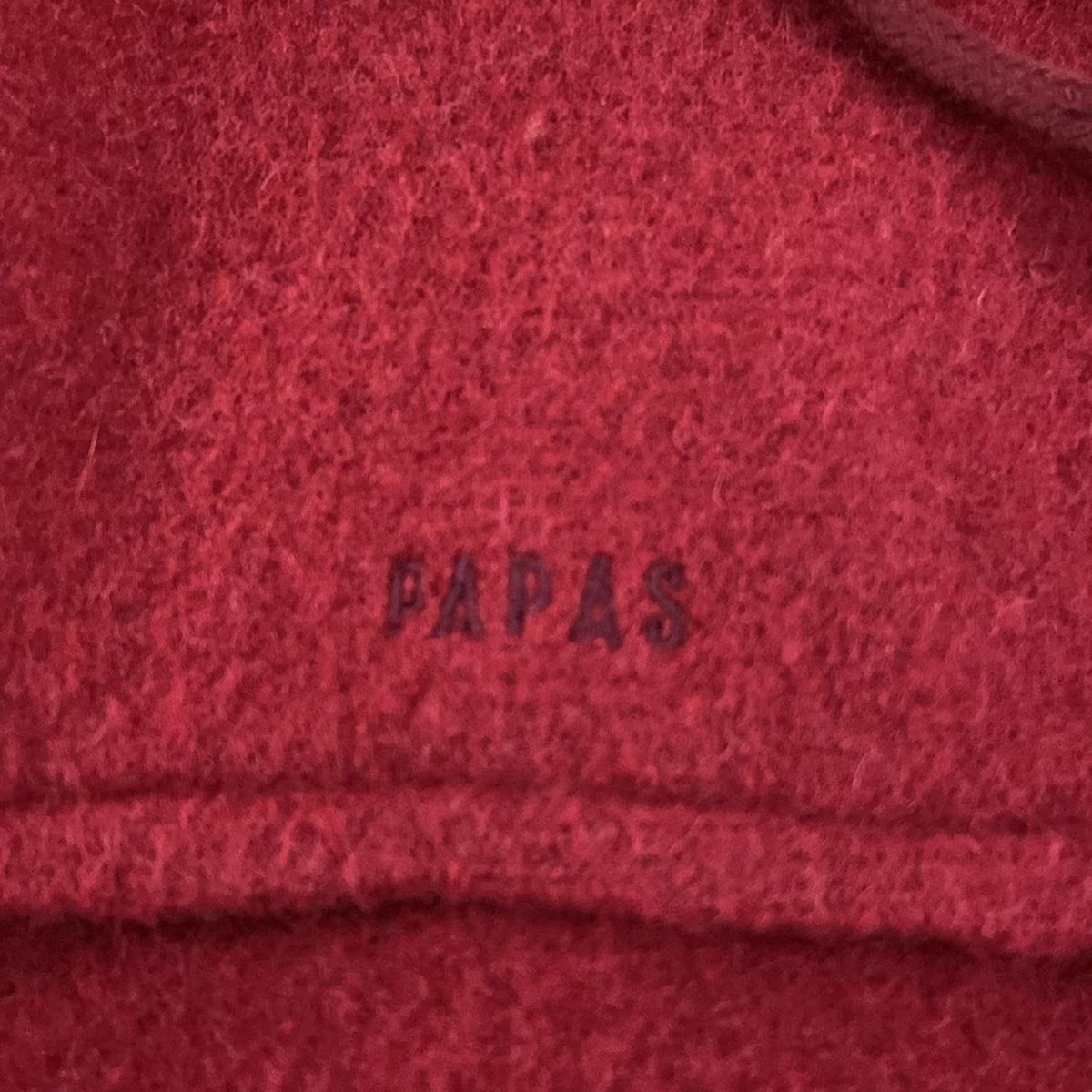 Papas(パパス) ダッフルコート サイズM メンズ美品 - レッド 長袖