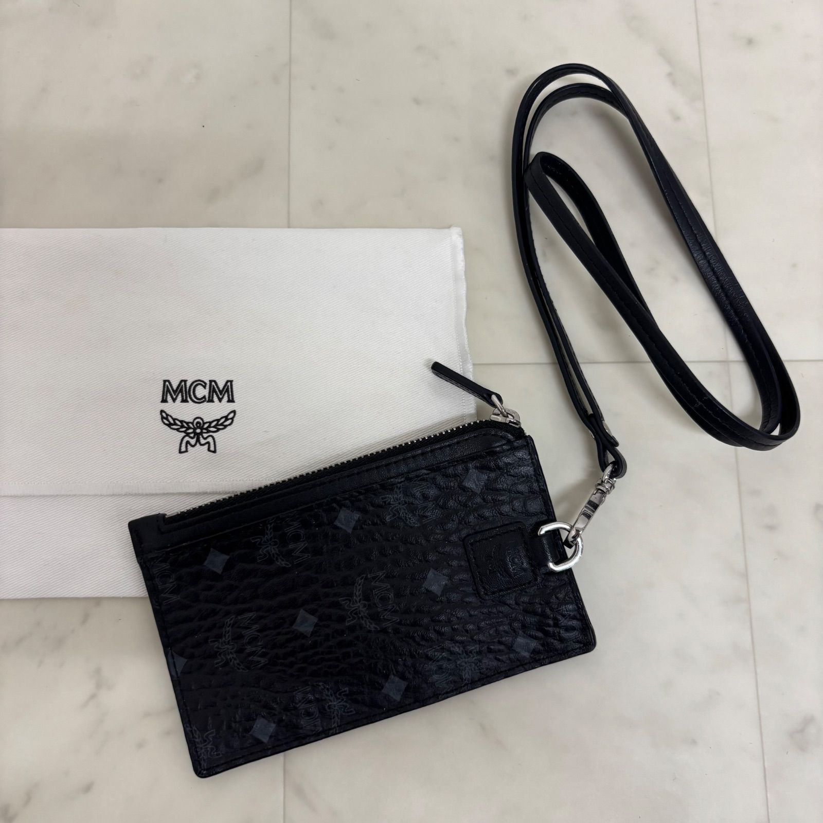 美品】MCM エムシーエ カードホルダー コインケース カードケース 