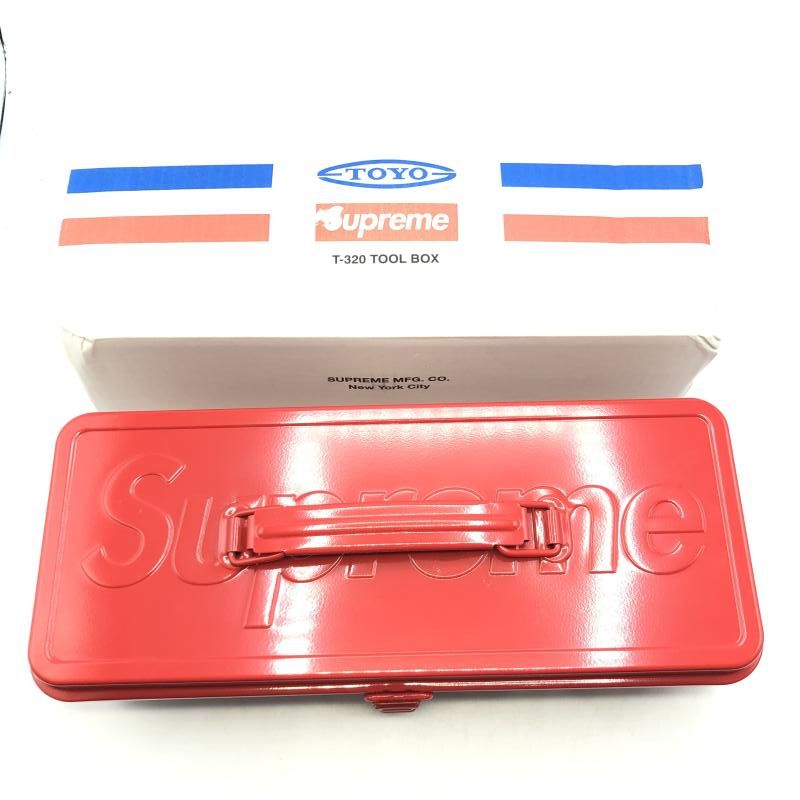 Supreme Supreme 22AW TOYO T-320 Steel Tool 注文 Box Red