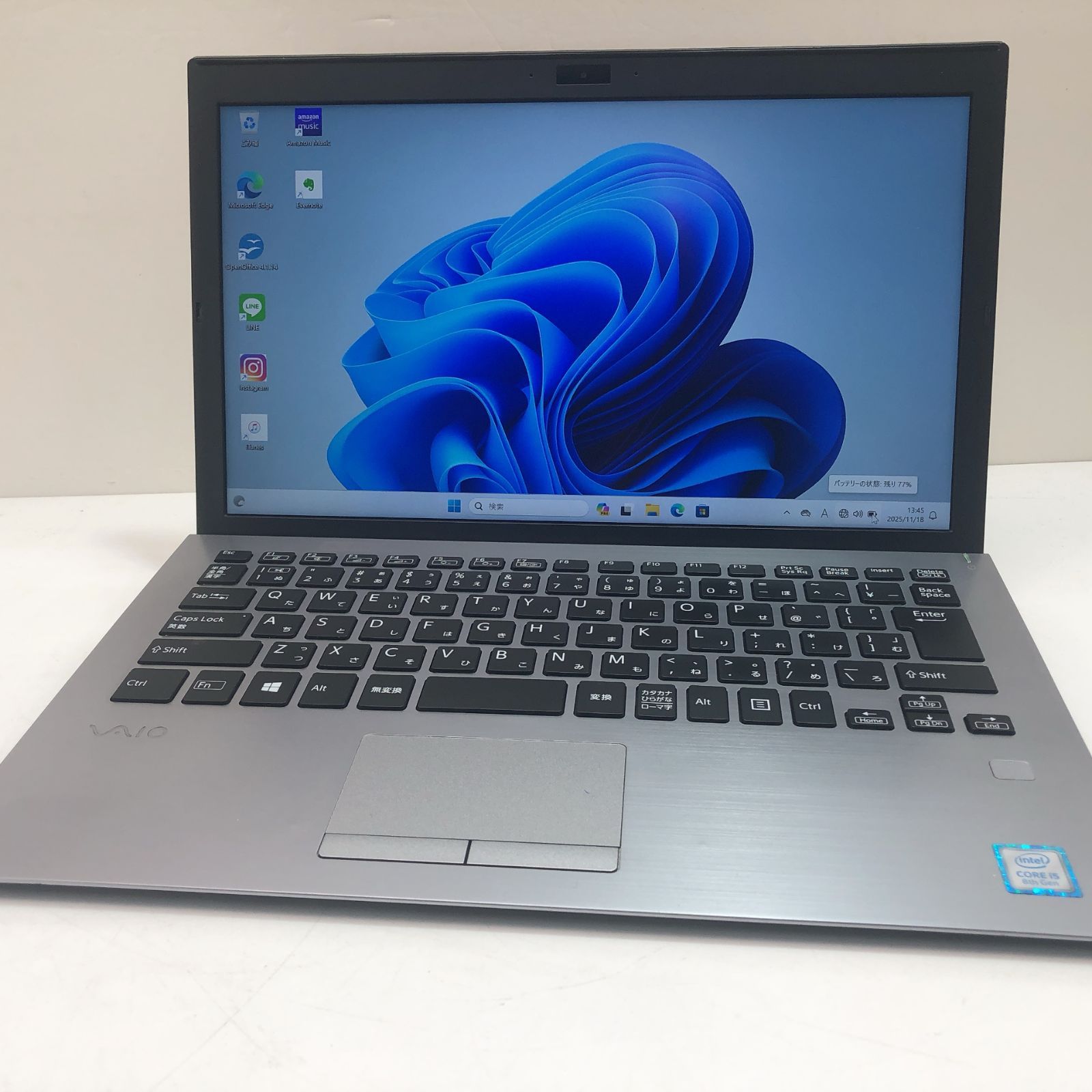 薄型VAIO✨第10世代✨SSD✨Windows11✨ノートパソコン カメラ 薄型VAIO✨第10世代✨SSD✨Windows11✨ノートパソコン カメラ