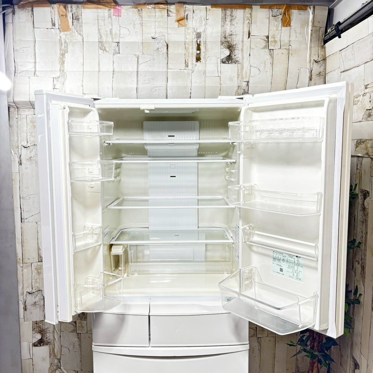 2022年製】Panasonic パナソニック NR-FVF458-W ノンフロン冷凍冷蔵庫 