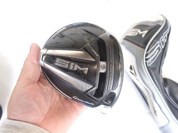 ヘッドのみ】 テーラーメイド SIM ドライバー 9度 純正カバー付 - メルカリ