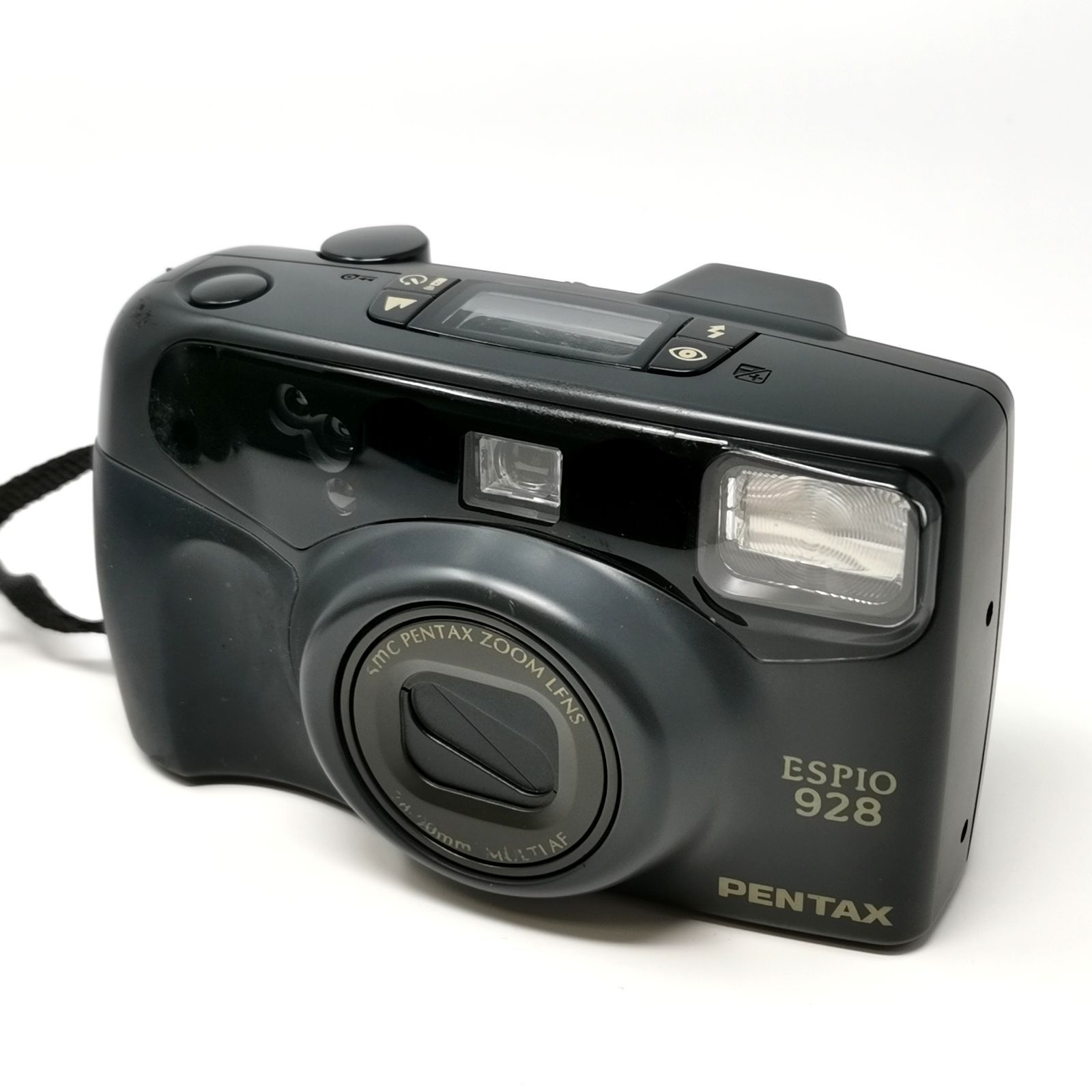 PENTAX ESPIO 928 フィルムカメラ ブラック フィルムないため動作