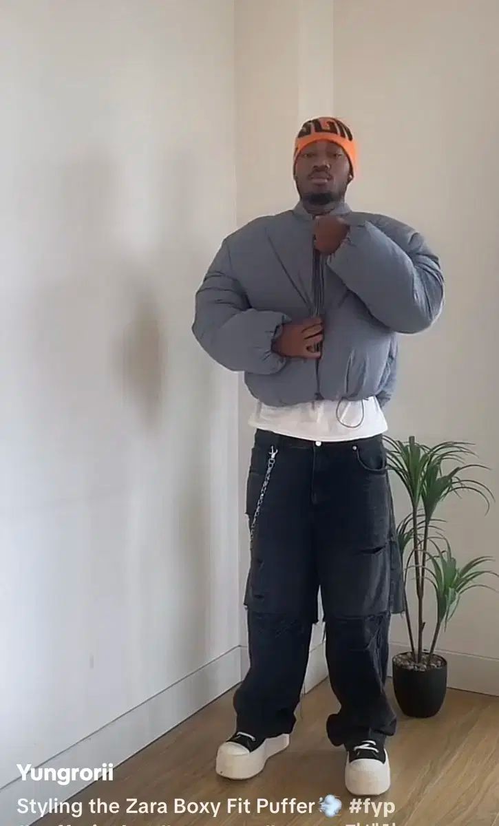 ザラ パファー ダウン