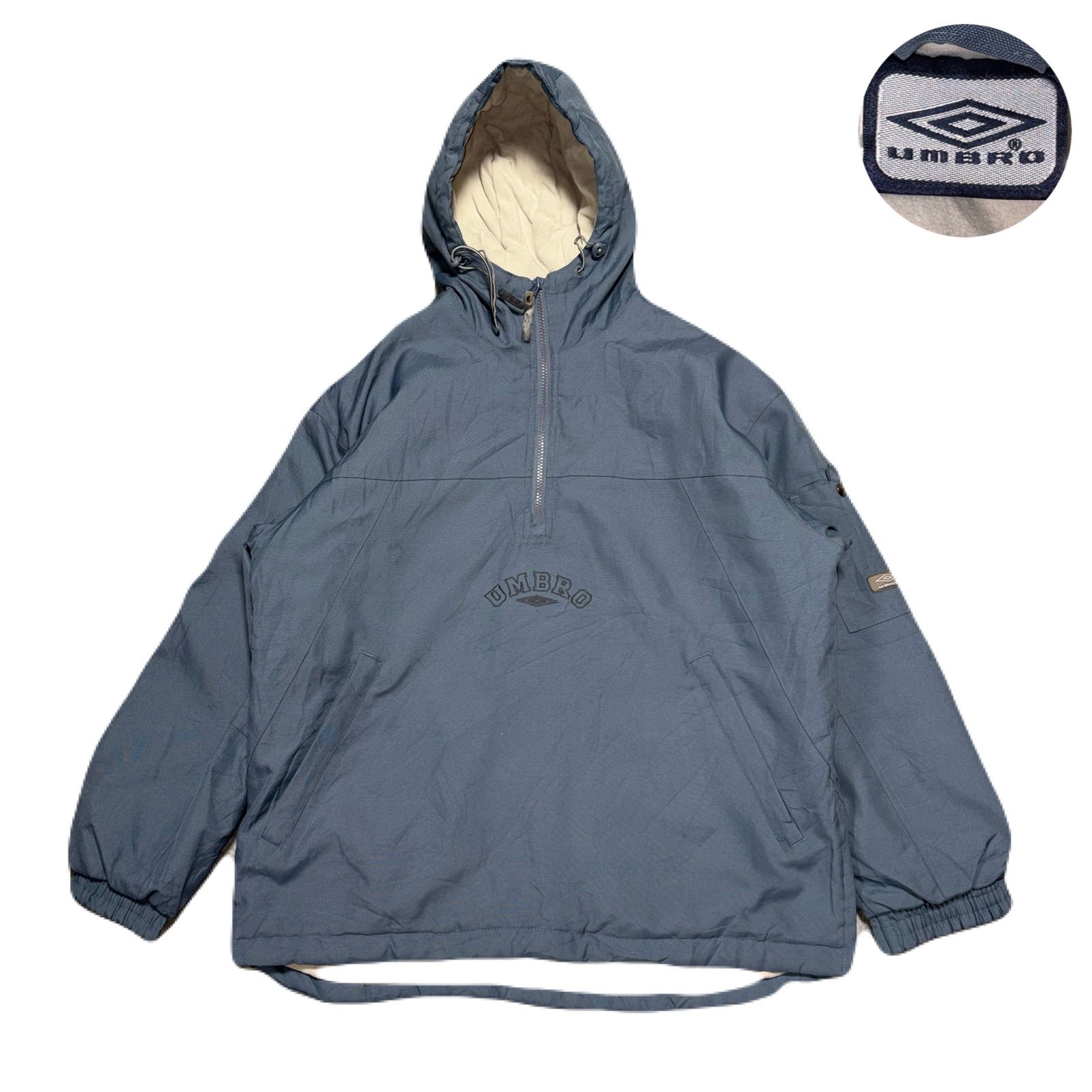 UMBRO アンブロ AnorakParka アノラックパーカー HalfZip ハーフジップ