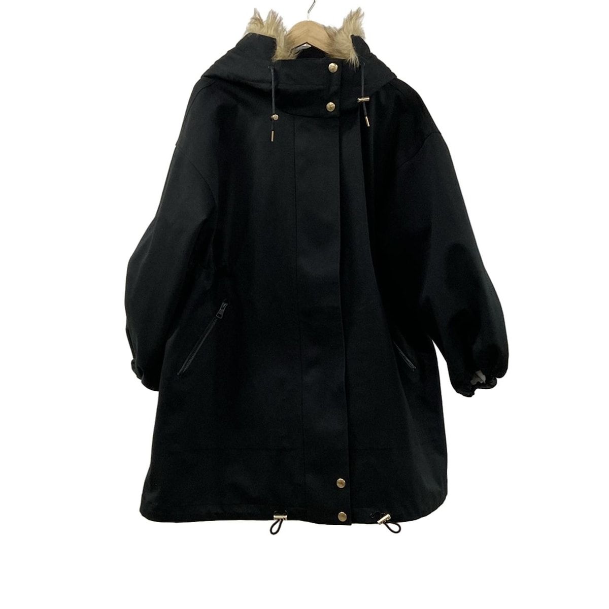 ☆未使用☆Mackintosh レディース コート サイズ8 ブラック MACKINTOSH(マッキントッシュ) コート サイズ8 M レディース - 黒 長袖