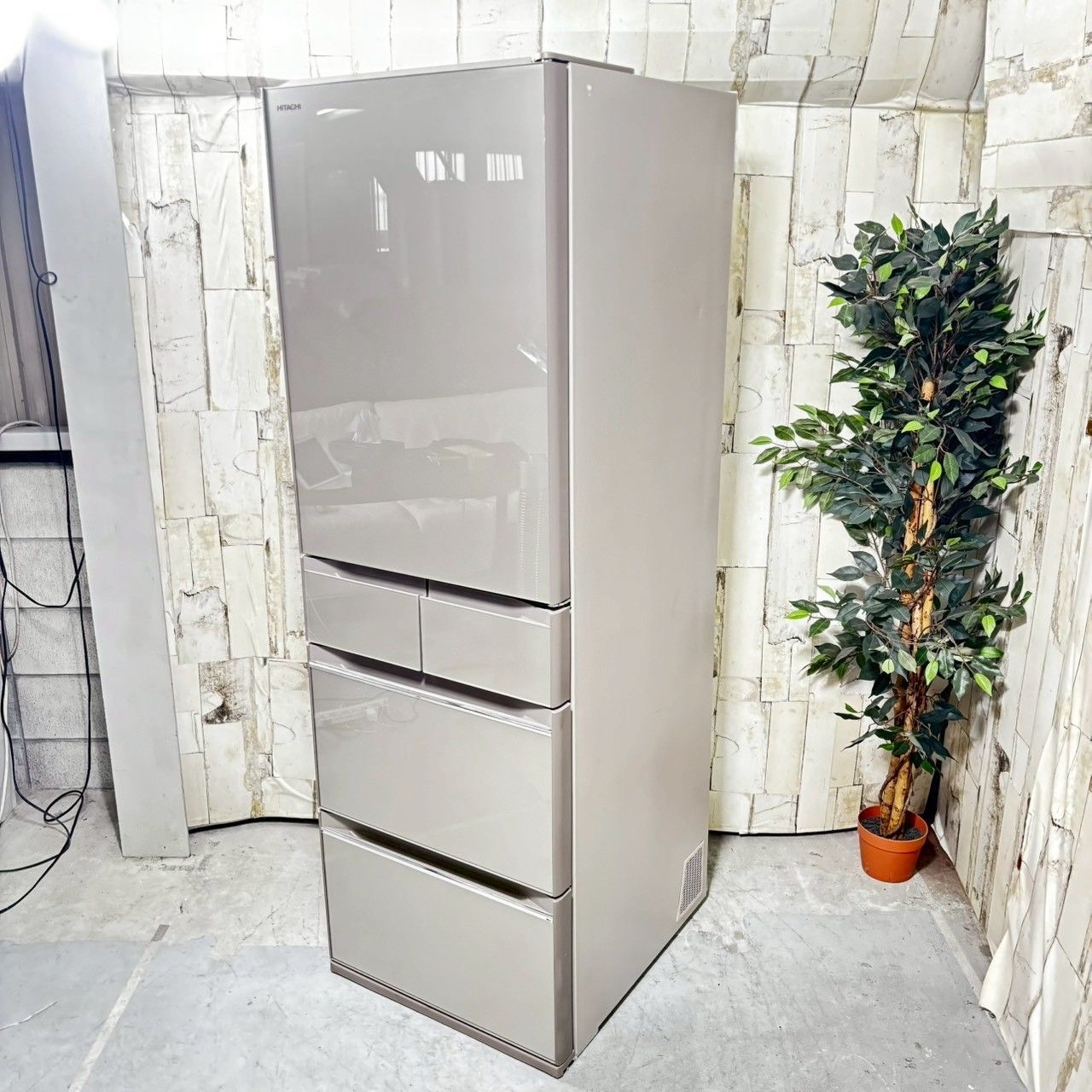 2020年製】HITACHI 日立 R-HWS47K ノンフロン冷凍冷蔵庫 470L 大容量