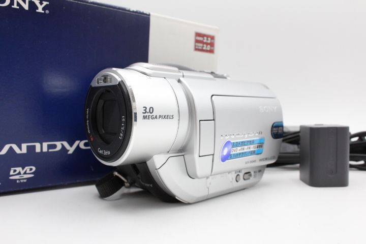 ソニー SONY デジタルビデオカメラ(DVD方式)【DCR-DVD405】 Amazon.co.jp: SONY デジタルビデオカメラ(DVD方式) グレー [DCR