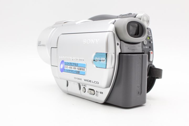ソニー SONY デジタルビデオカメラ(DVD方式)【DCR-DVD405】 化粧箱付き！！＞＞【美品】SONY ソニー デジタルビデオカメラ(DVD方式
