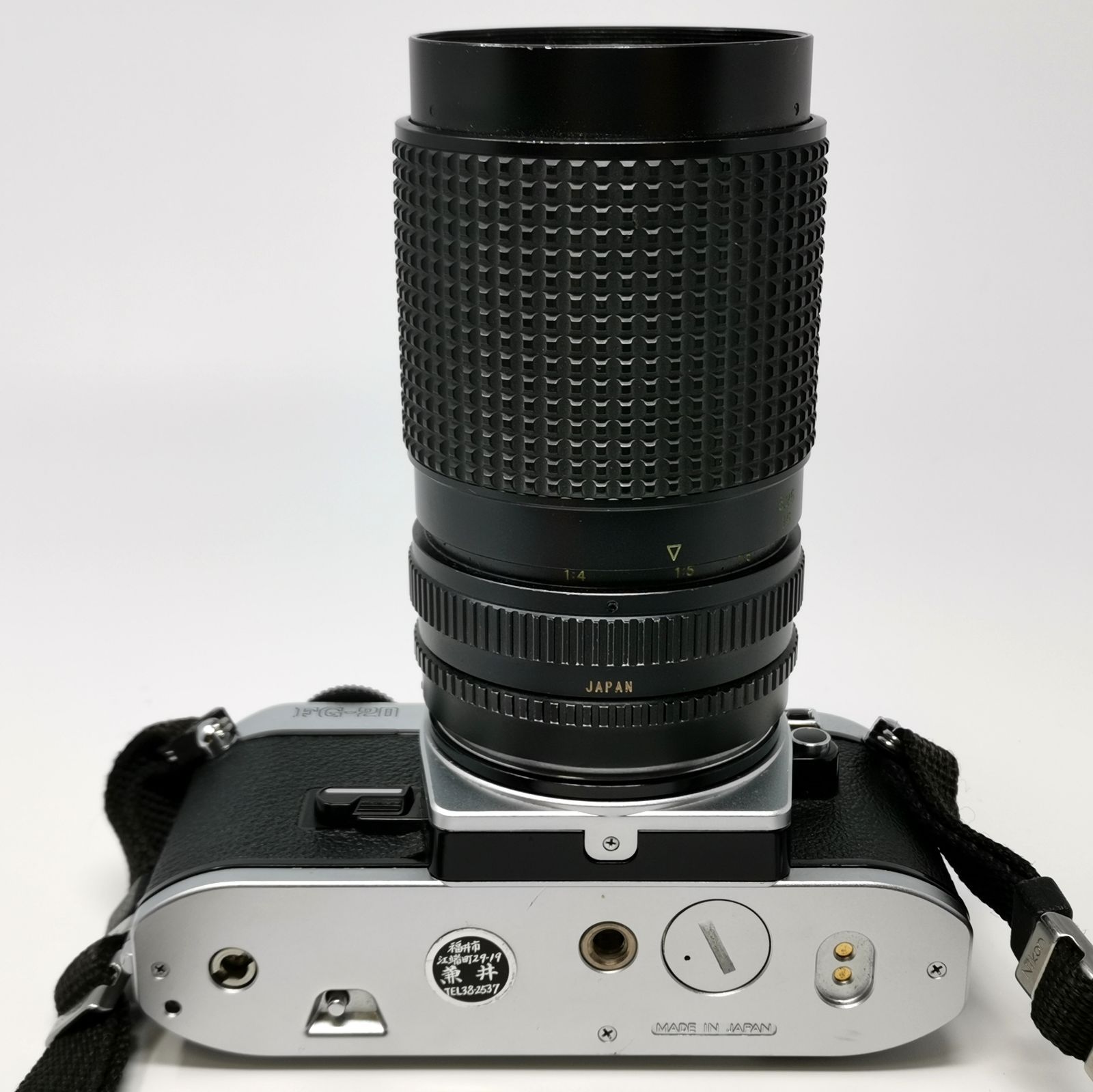 mm フィルムないため動作未