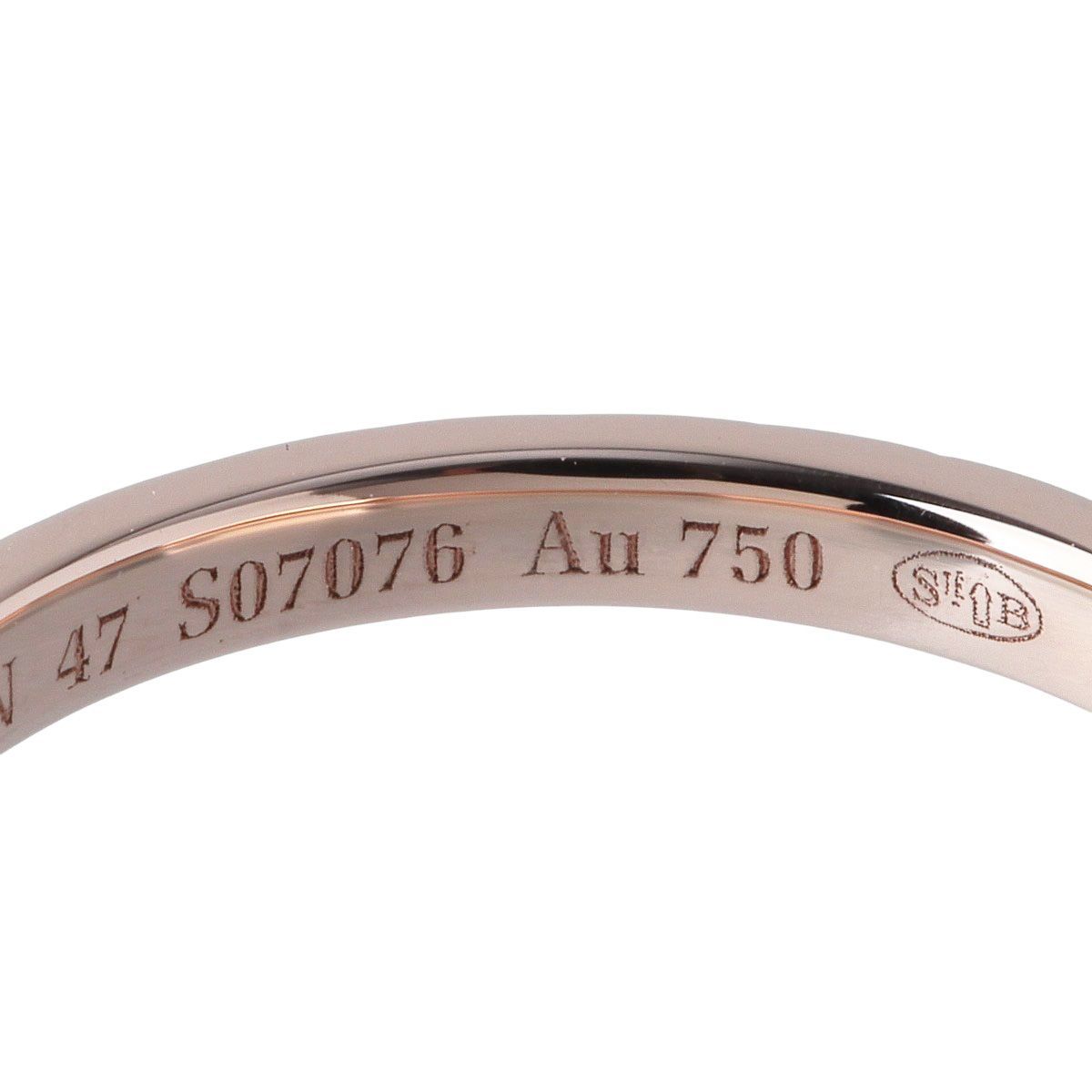 ブシュロン キャトル クルドパリ リング スモール #47 Au750PG 保証書