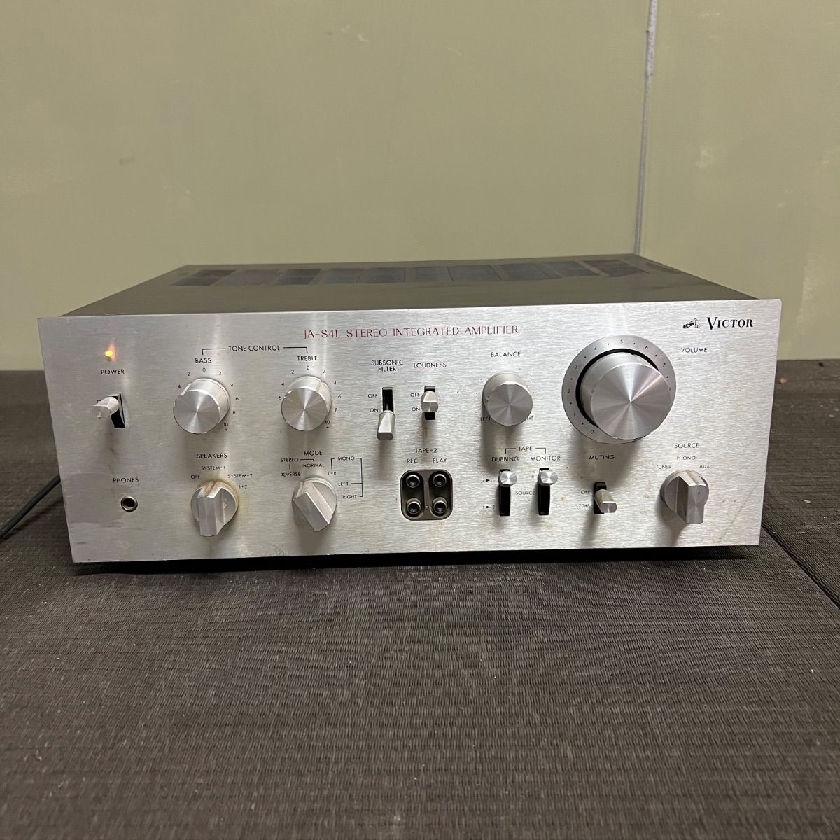 ⭐︎ Victor ステレオプリメイン アンプ JA_s41 アンプ - メルカリ