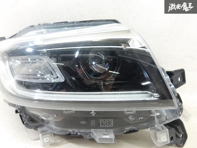 点灯OK!!】スズキ 純正 MK53S スペーシアカスタム LED ヘッドライト