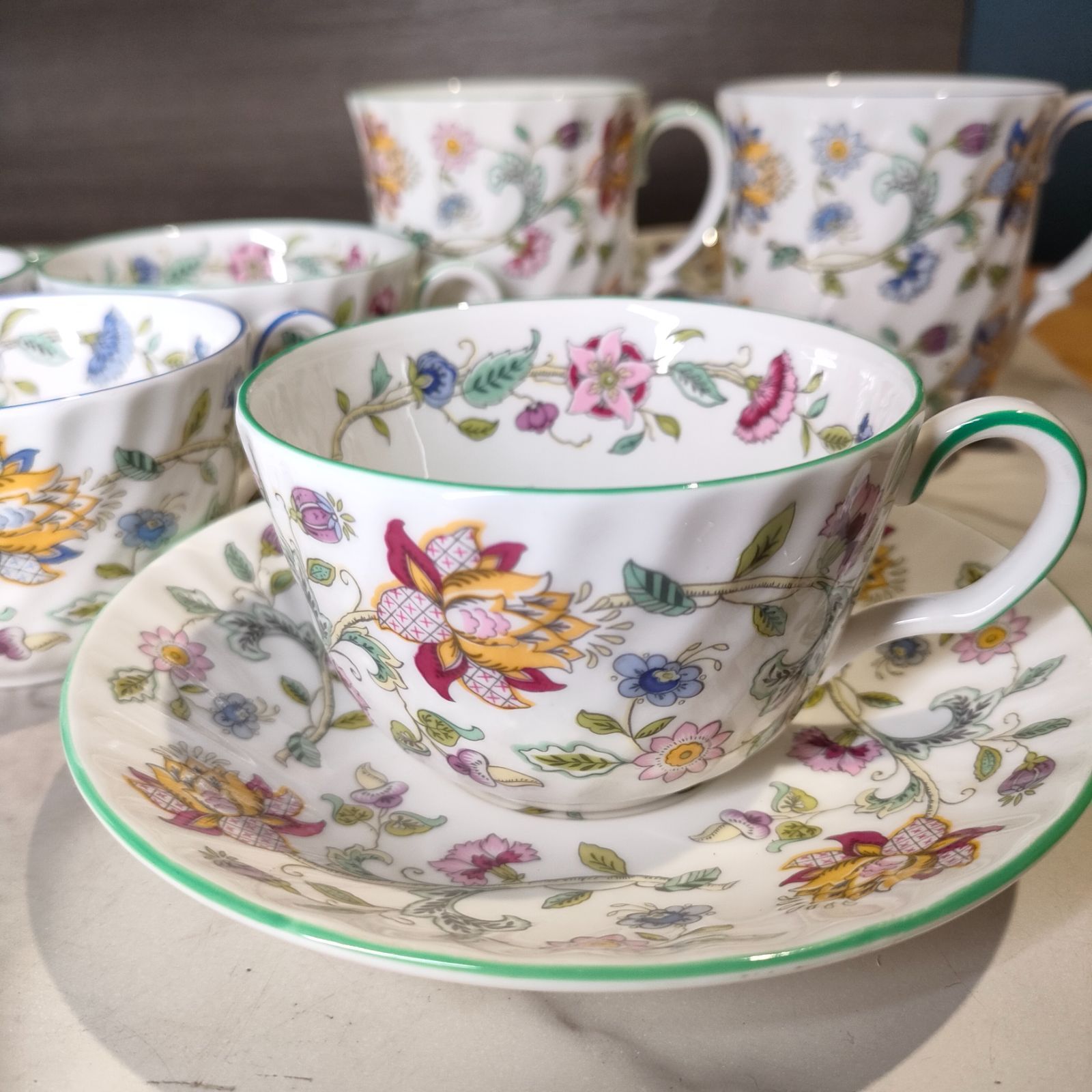 13【美品・まとめて・大量】ミントン MINTON カップ&ソーサー