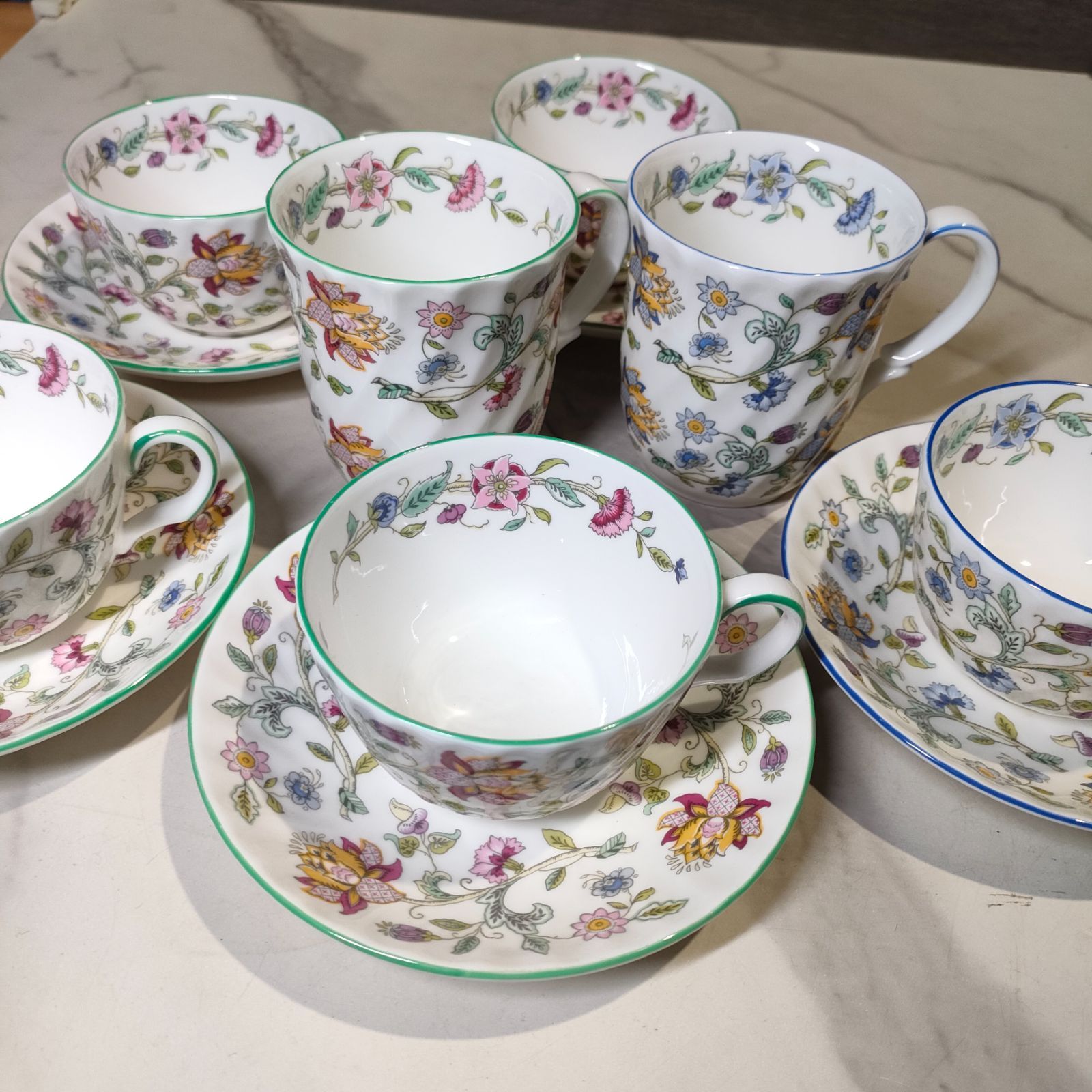 13【美品・まとめて・大量】ミントン MINTON カップ&ソーサー