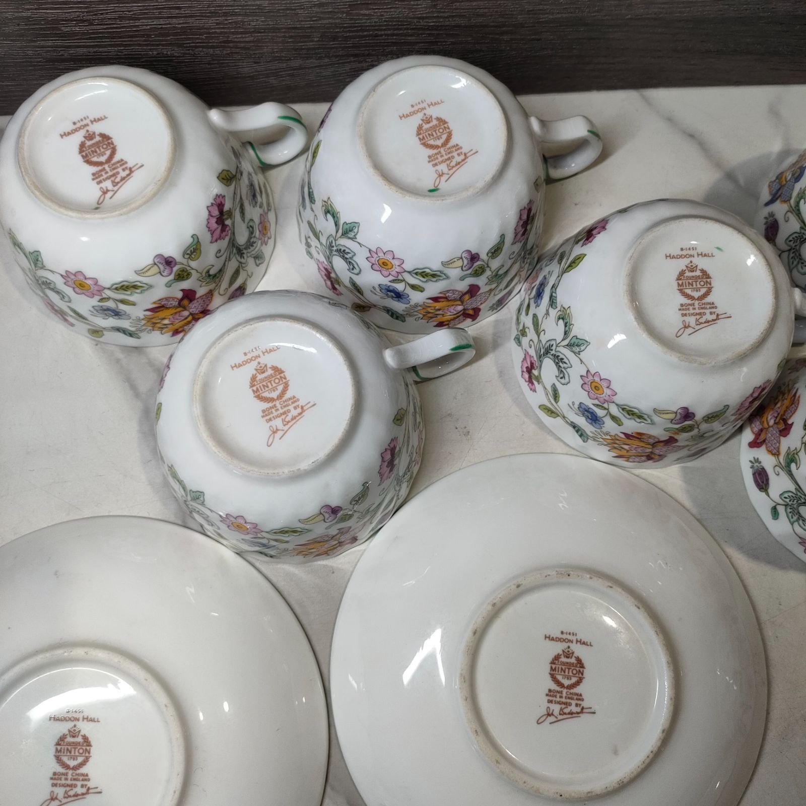 13【美品・まとめて・大量】ミントン MINTON カップ&ソーサー