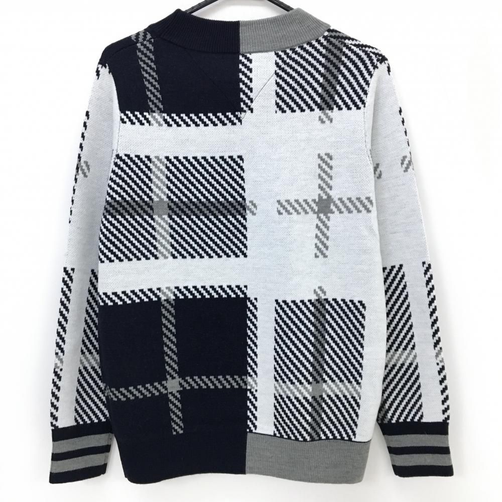 トミーヒルフィガーゴルフ　M ニットセーター　トレーナー　レディース　チェック トミーヒルフィガーゴルフ M ニットセーター トレーナー レディース
