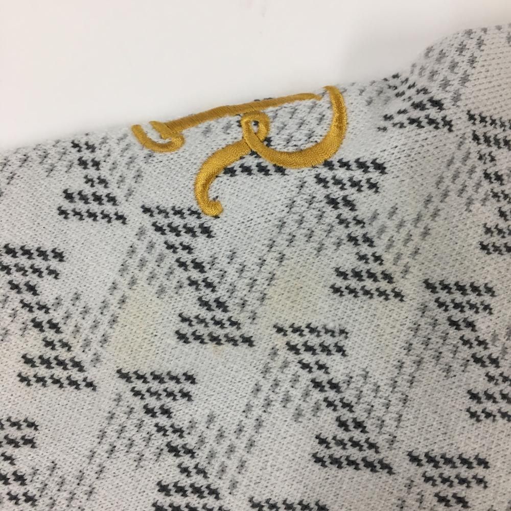 超美品】レザレクション セーター グレー×白 総柄 ショップ ニット