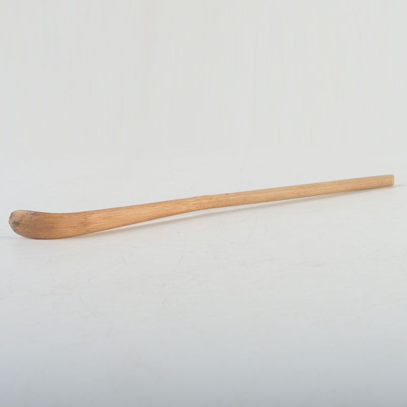 茶道具 影林宗篤作 茶杓 銘「岩清水」 西垣大道書付 共筒共箱 C S336