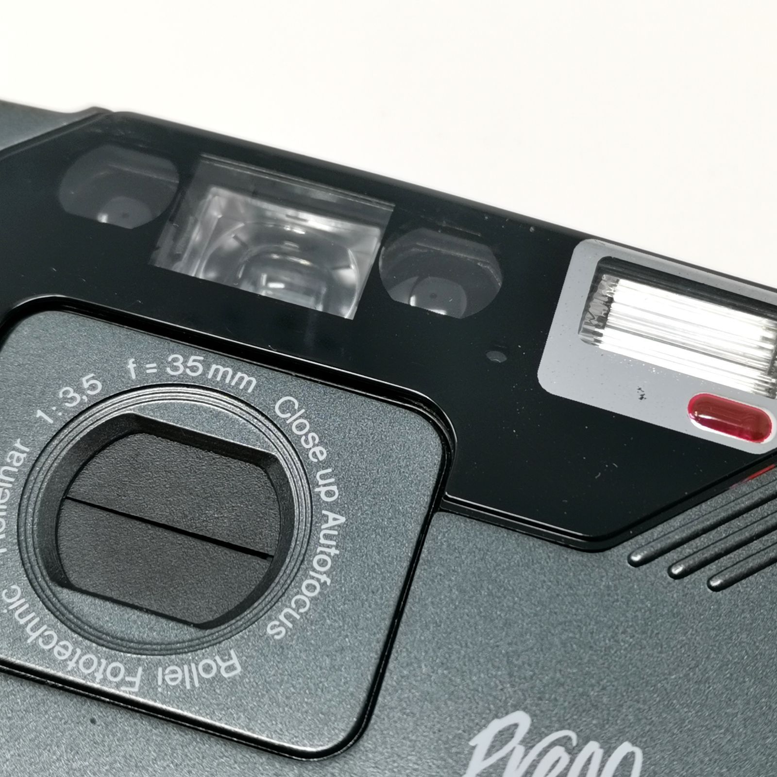 Rollei prego フィルムカメラ ブラック フィルムないため動作未確認