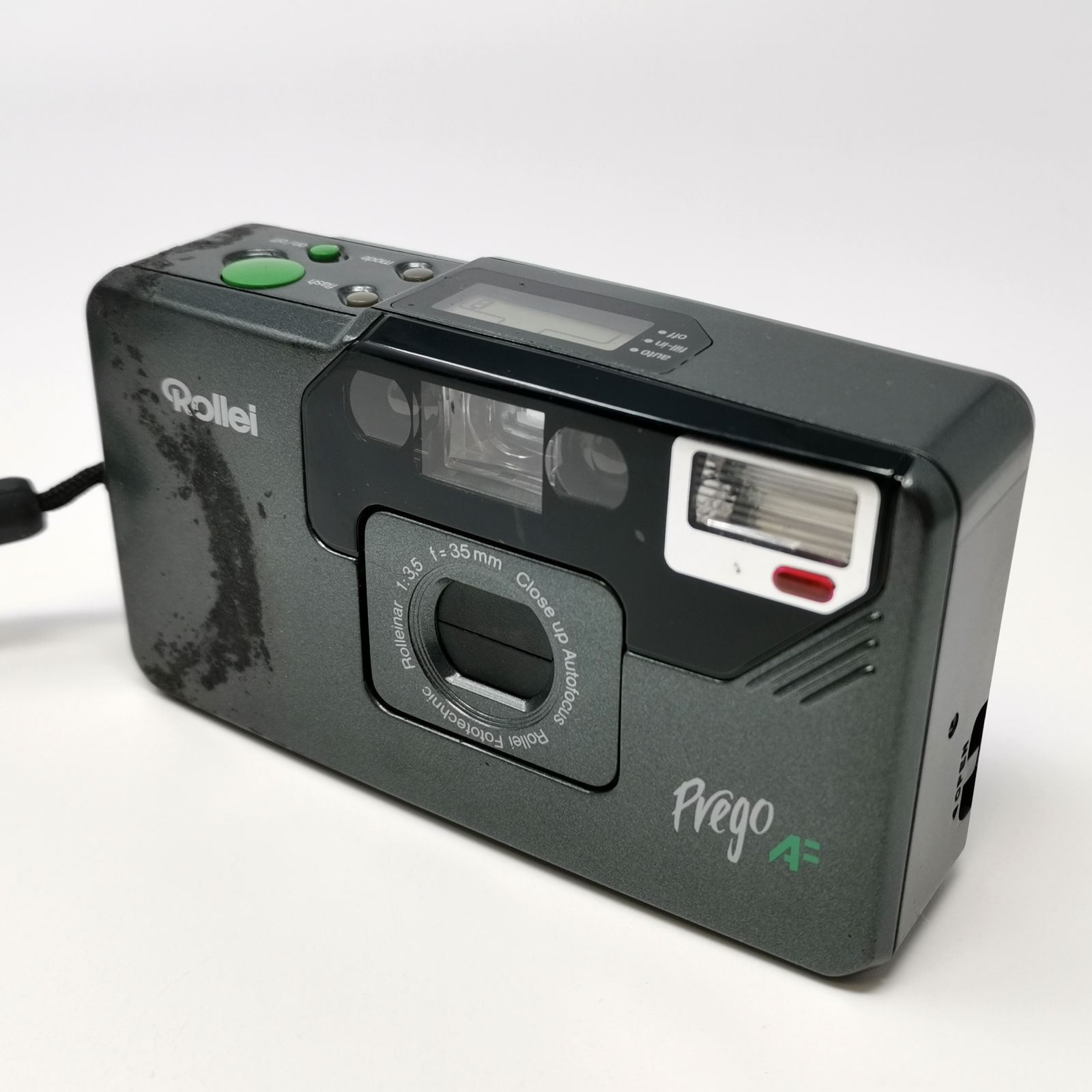 Rollei prego フィルムカメラ ブラック フィルムないため動作未確認