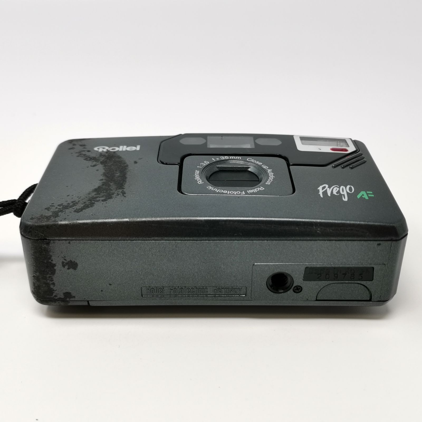 Rollei prego フィルムカメラ ブラック フィルムないため動作未確認