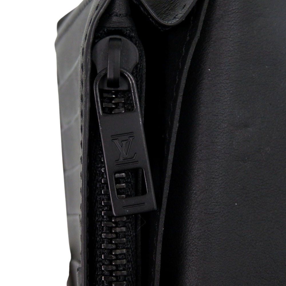 美品 ルイ ヴィトン ポルトフォイユ ブラザ NM LV アエログラム レザー