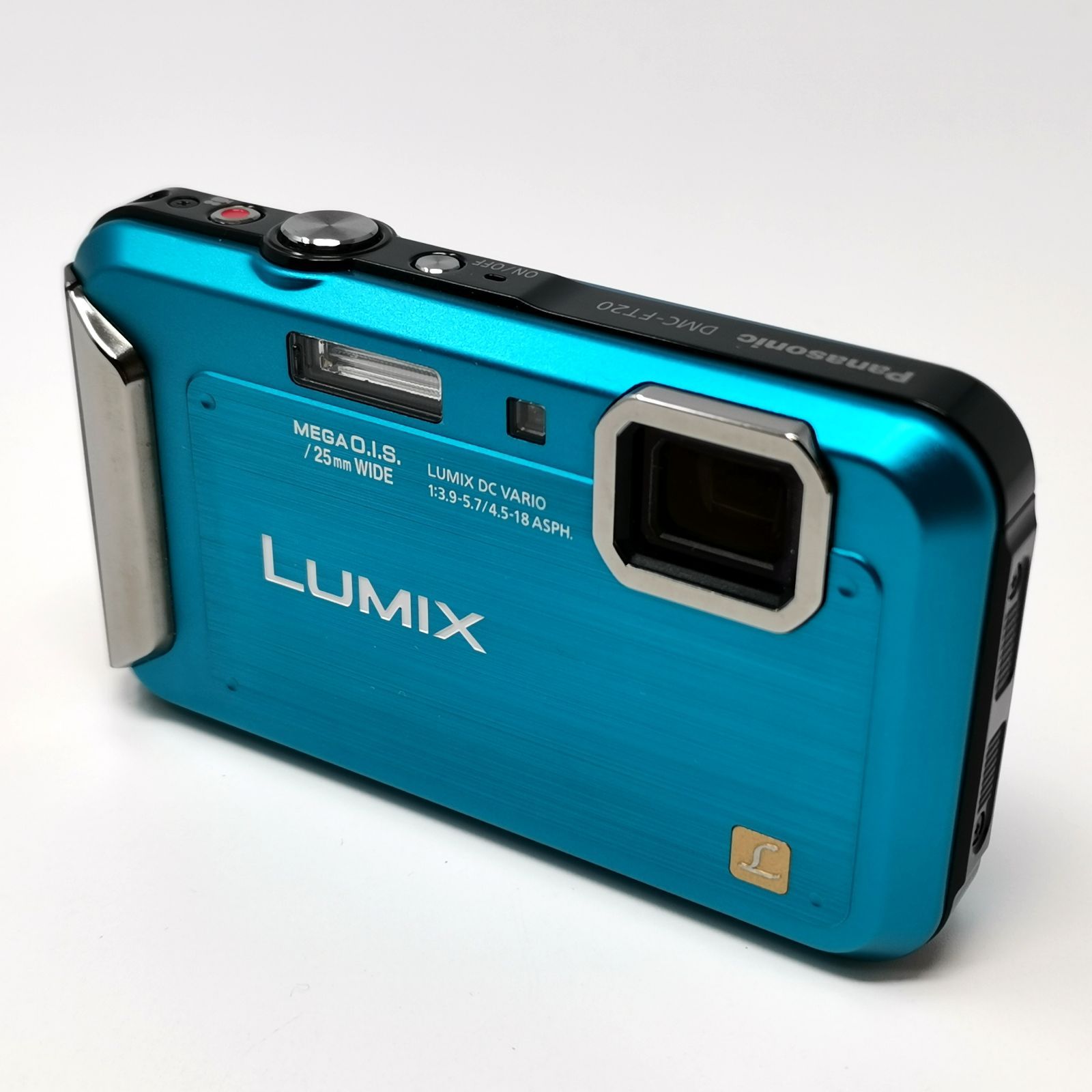 【動作確認済み】Panasonic LUMIX FT20 カメラ パナソニック LUMIX DMC-FT20 ブルー 動作確認済み デジカメ
