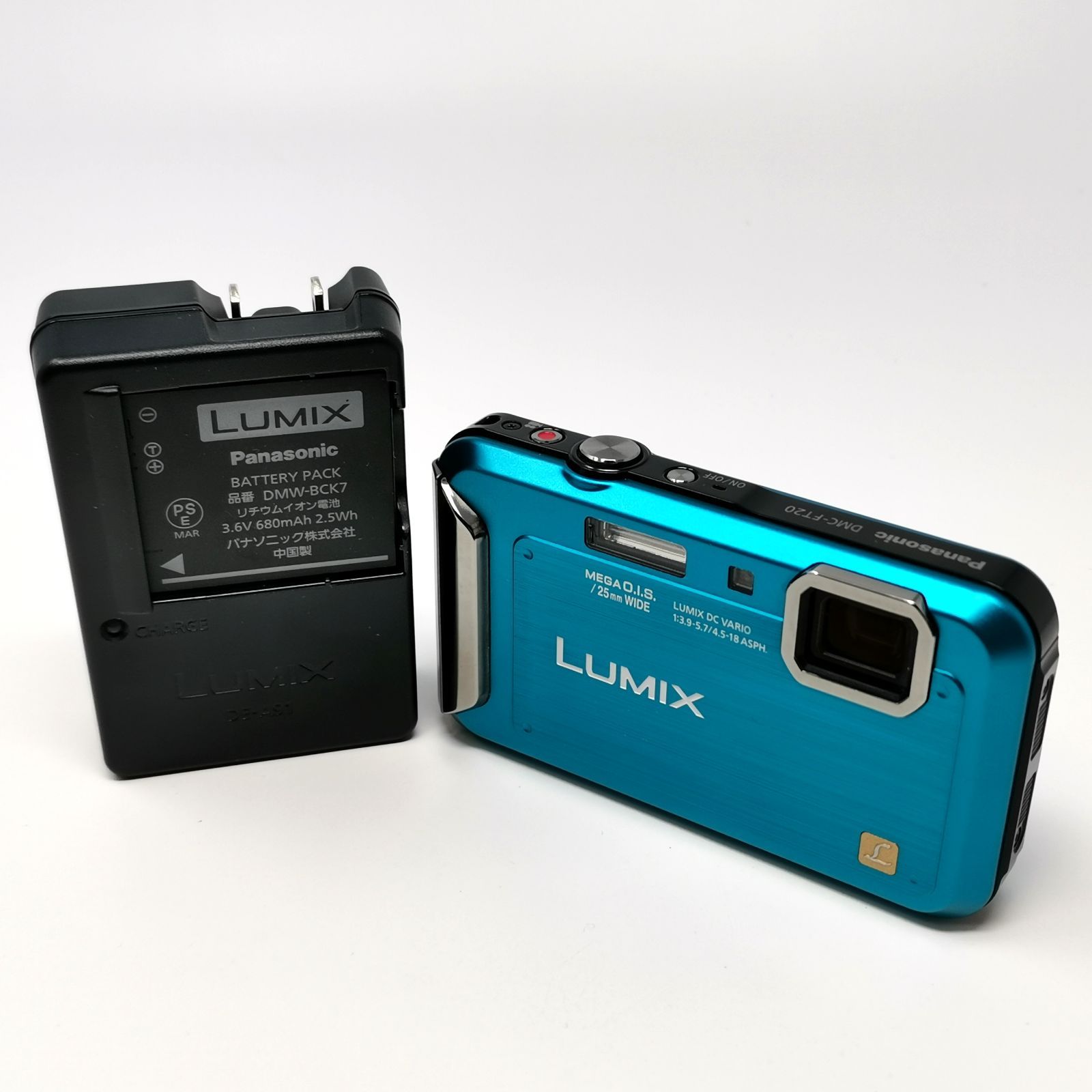 Panasonic パナソニック LUMIX DMC-FT20 ブルー LUMIX Panasonic DMC 