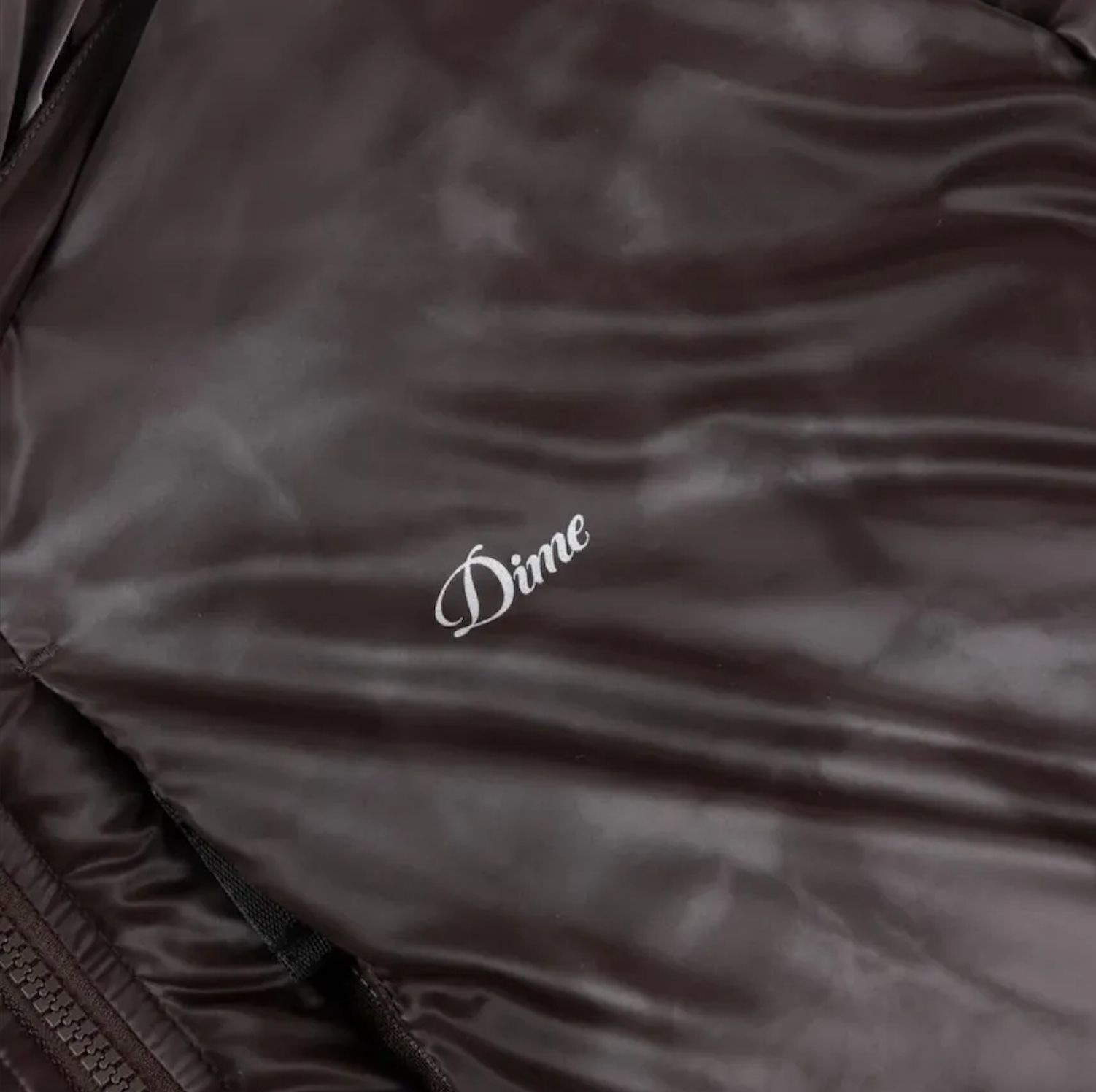Dime ダイム Wavy Puffer / Smoke Brown (中綿ジャケット) - メルカリ