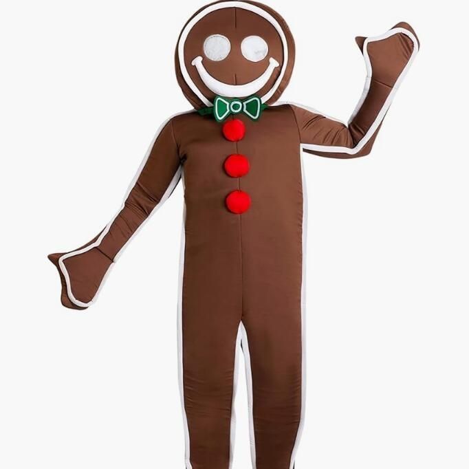 クリスマス ジンジャーブレッドマン風 コスプレ 衣装 大人 仮装