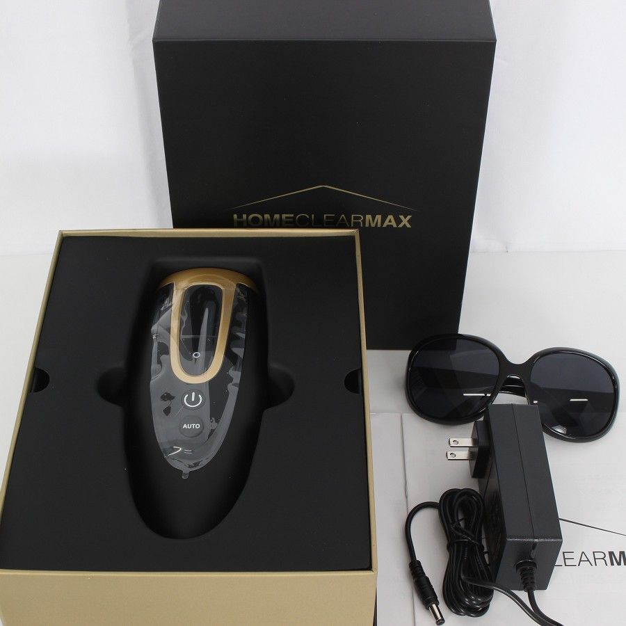 【新品未開封】 CLEAR MAX 家庭用 脱毛器 ホームクリアマックス 美品】HOME CLEAR MAX 光美容器 脱毛器 ホームクリア マックス 本体