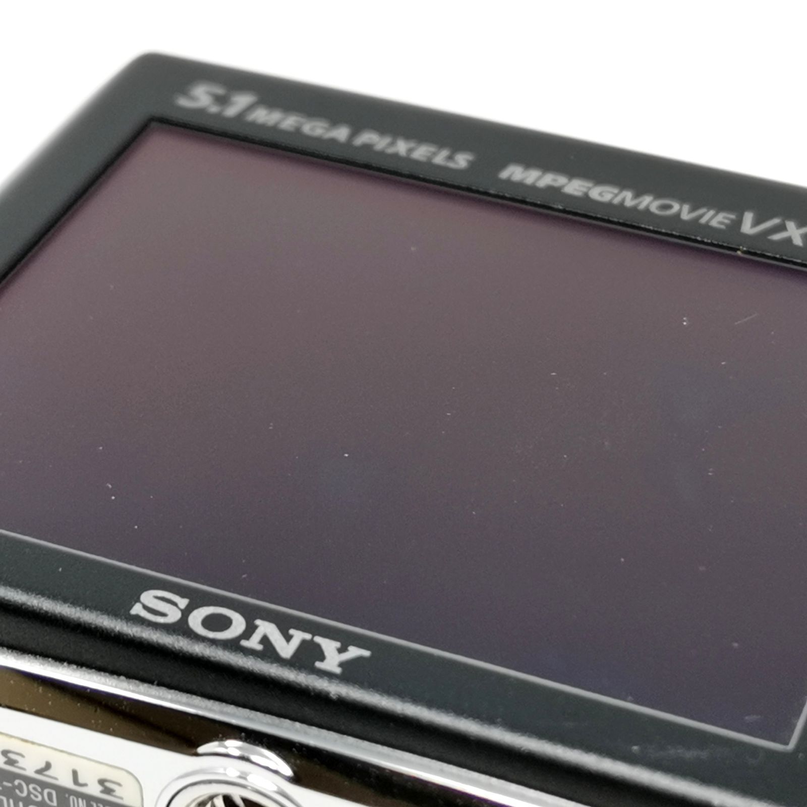 ソニー cyber-shot DSC-T5 動作確認済み ブラック シルバー デジカメ デジタルカメラ 管理番号ARCANKO235