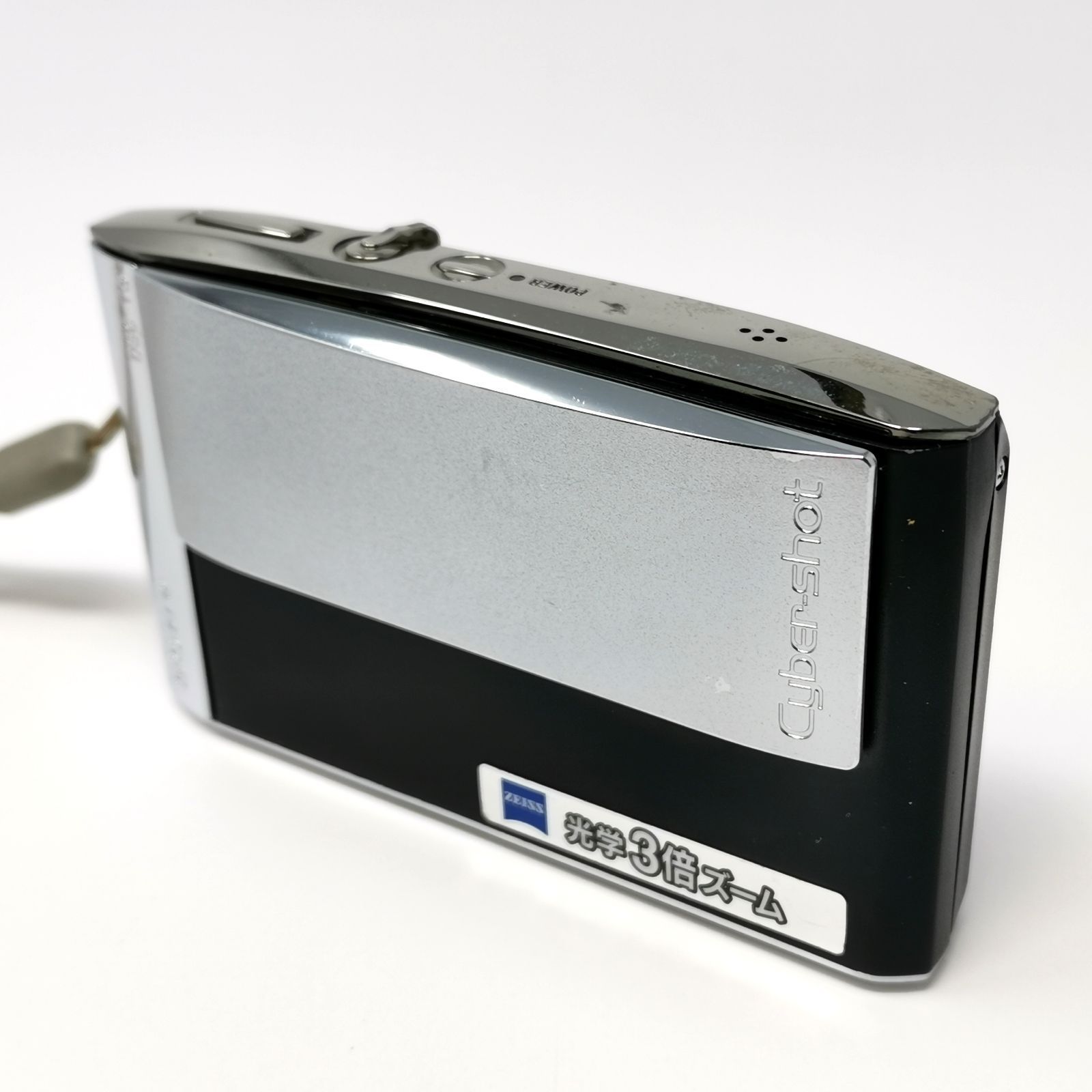 ソニー cyber-shot DSC-T5 動作確認済み ブラック シルバー デジカメ デジタルカメラ 管理番号ARCANKO235
