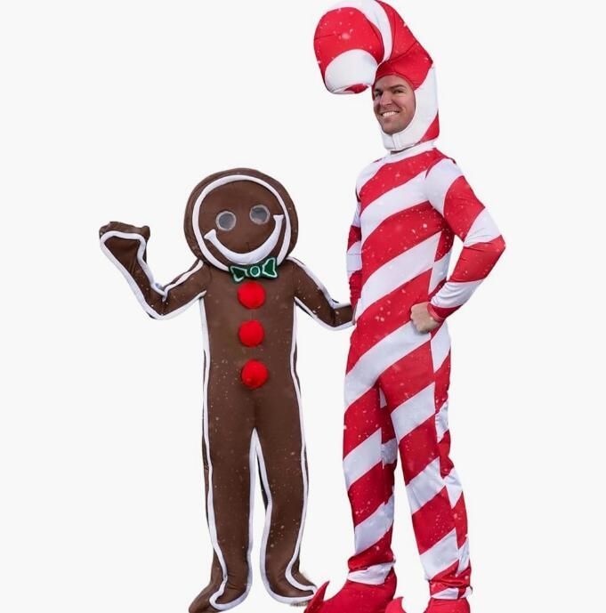 クリスマス ジンジャーブレッドマン風 コスプレ 衣装 大人 仮装