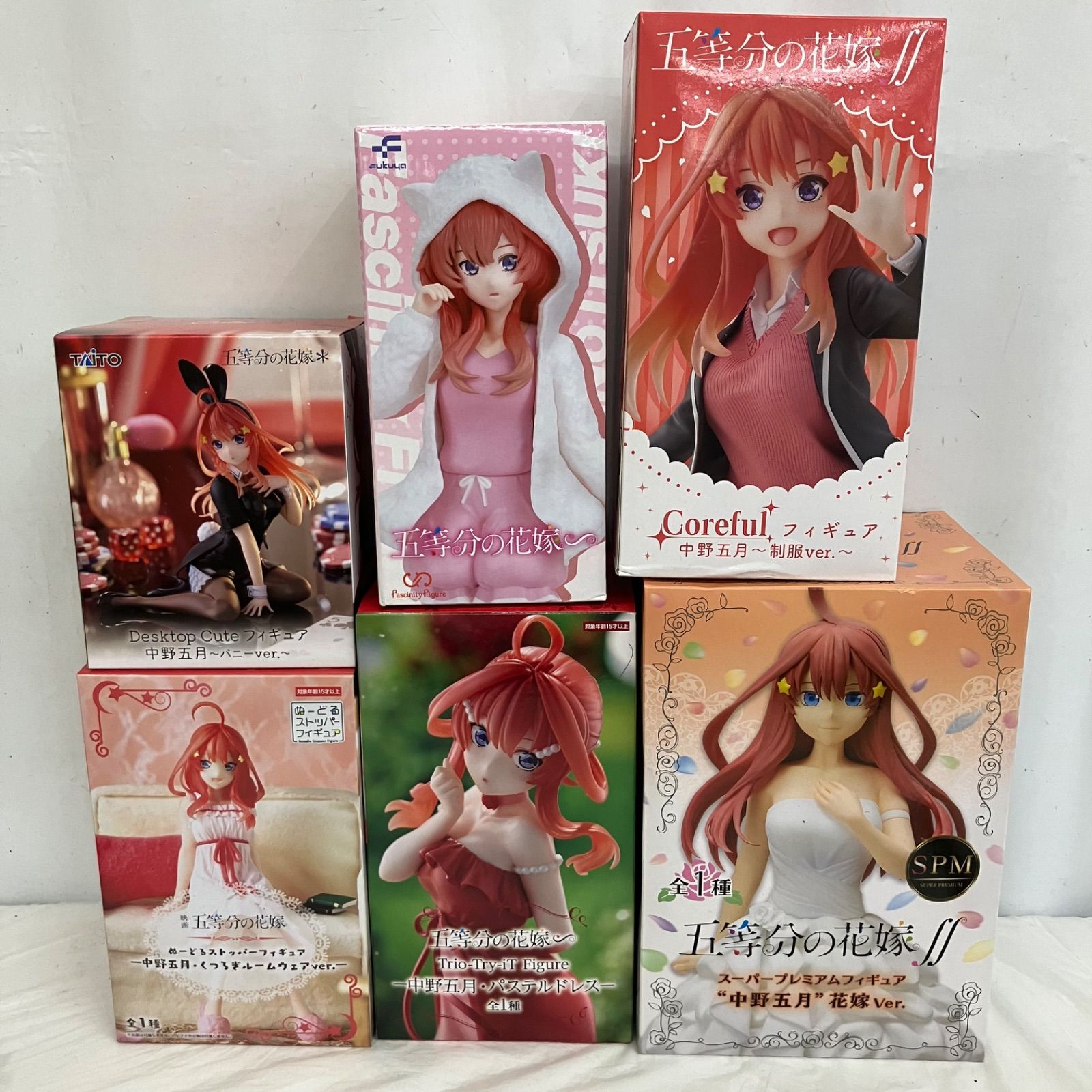 五等分の花嫁 フィギュア 21個セット 新品未開封 未開封 五等分の花嫁 中野一花 フィギュア 7個セット LFJ670 f107
