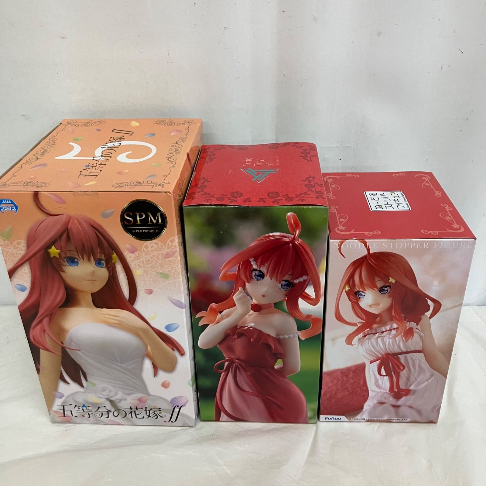 未開封 五等分の花嫁 プライズフィギュア グッズ 34点 まとめ売り 中古】開封・未開封混在)五等分の花嫁 一番くじ・プライズフィギュア