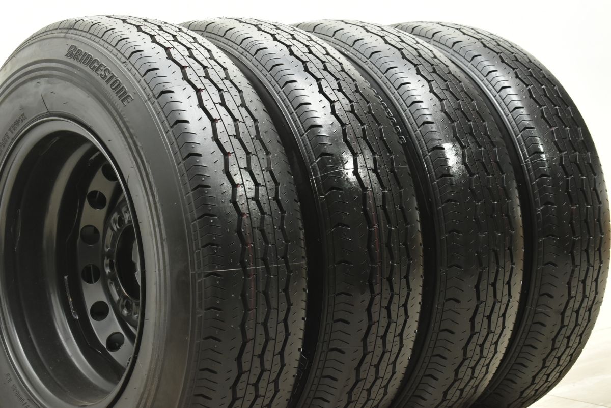 2025年製 新車外し バリ溝 美品】トヨタ 200 ハイエース 純正 15in 6J