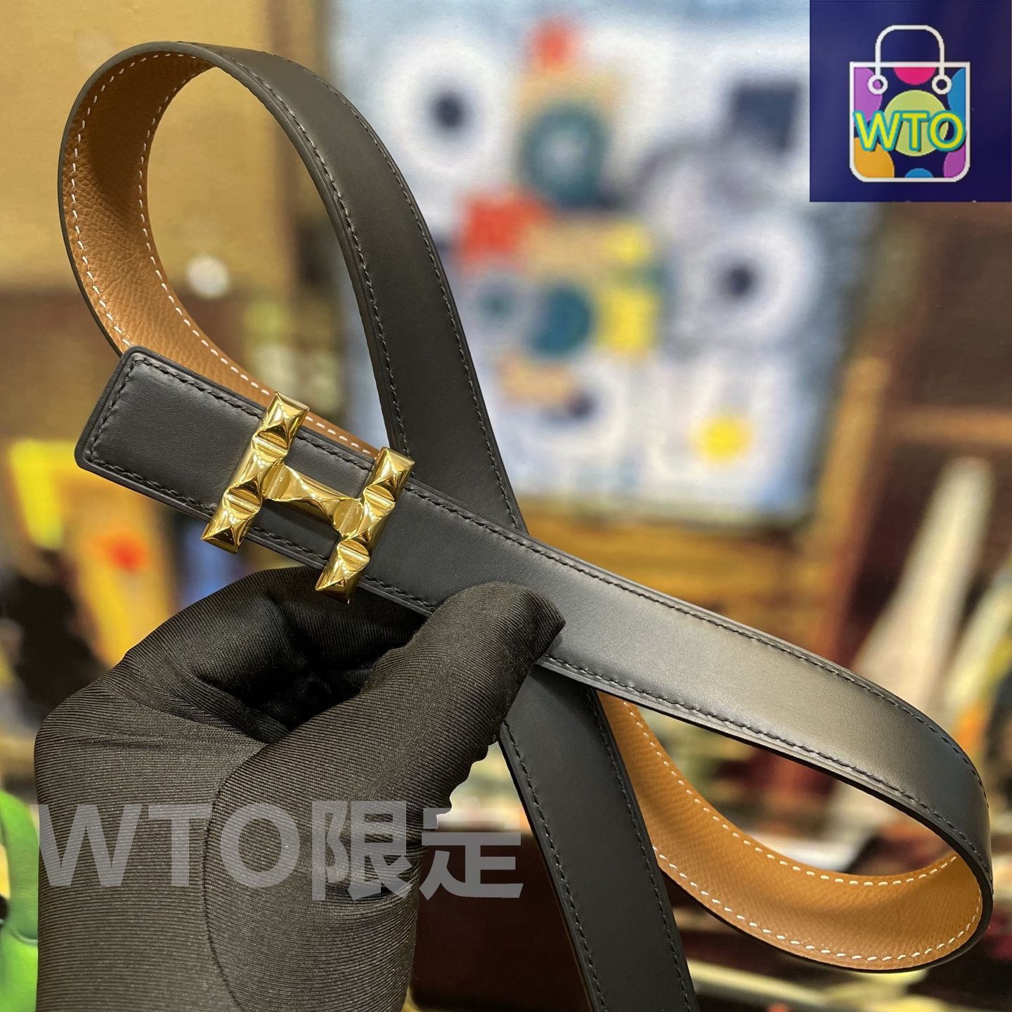 〜専用〜Hermès レザーベルト ブラック/ターコイズ　新品　未使用 楽天市場】【未使用品】 エルメス ベルト 85cm ／ 32mm 替えベルト